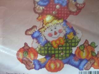   Works Scarecrow Pile up Plastic Canvas Wall Hanging Kit  