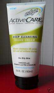 EDGE ACTIVE CARE DEEP CLEANSING SHAVE CREAM OILY SKIN  