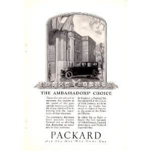   The Ambassadors Choice Original Antique Car Print Ad: Everything Else