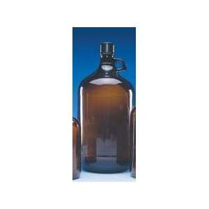 Safety Coated Amber Bottle 4L  Industrial & Scientific