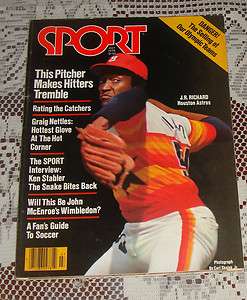 Richard Astros July 1979 Sport Magazine   