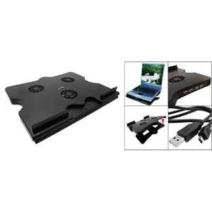 Gino PC Notebook 3 Fan Cooling Cooler Pad w 4 Ports USB 