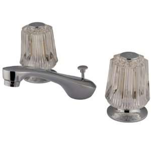  Brass KF801P+ Americana 8 Inch Widespread Lavatory Faucet Center 