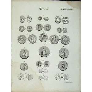   Encyclopaedia Britannica War Medals Britannia British