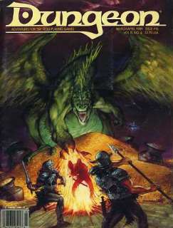 AD&D D&D TSR 1987 ISSUE 16 DUNGEON MAGAZINE #16 EXC+  