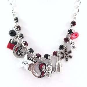  Necklace of french touch Emilie red. Jewelry