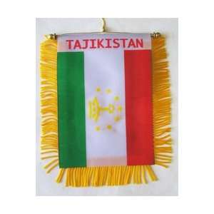  Tajikistan   Window Hanging Flag Automotive