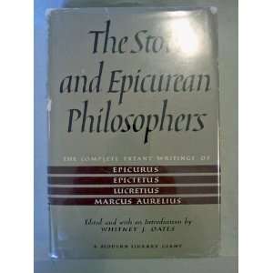   , Epictetus, Lucretius, Marcus Aurelius Whitney J. Oates Books