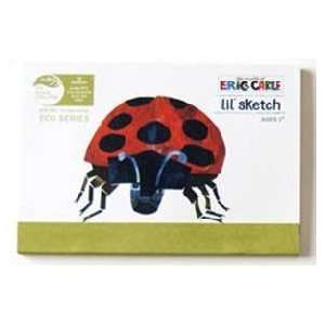  Eric Carle Lil Sketch Book 3.5x5.5 Ladybug Arts, Crafts 