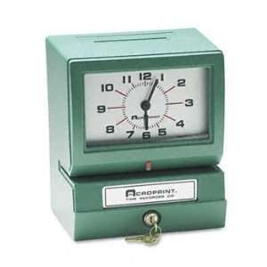 : ACROPRINT TIME RECORDER Model 150 Analog Automatic Print Time Clock 