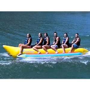 Island Hopper 6 Person Banana Boat:  Sports & Outdoors