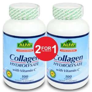 Collagen Hydrolysate with Vitamin C / Skin Rejuvenation / Cartilages 