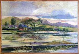 Bolton Smith Wailuku Country Place original oil painting art of 