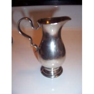  Vintage Manco Silver Plate Over Copper Creamer Made in 