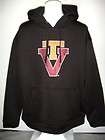 NWT VIRGINIA TECH VT HOKIES Sz SMALL Athletic Hoodie Sweatshirt BLACK