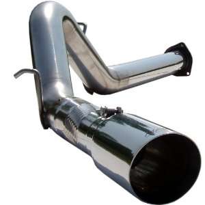   T304 Stainless Steel Filter Back Single Side Exit Exhaust System