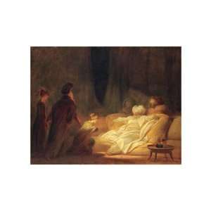  Le Pacha by Jean Honore Fragonard. size 14 inches width 