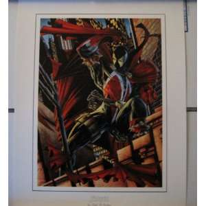 Spawn International Museum Of Cartoon Art 13 x 19 Lithograph By Todd 