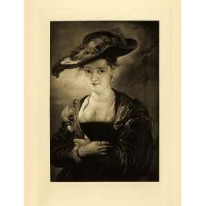   Rubens Chapeau de Paille Susanna Fourment Portrait   Original