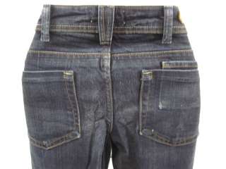 YANUK Dark Blue Denim Boot Cut Jeans Pants Sz 26  