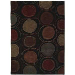  Modernworks Collection Synergy Black Contemporary Area Rug 