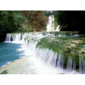  Minas Viejas Waterfalls, San Luis Potosi, Mexico Giclee 