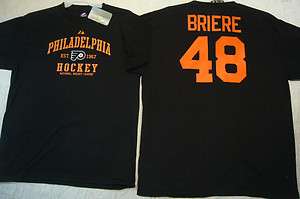 Licensed MAJESTIC Philadelphia Flyers DANNY BRIERE Hockey Jersey Shirt 