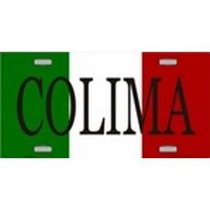 Colima, Mexico License Plates Plate Plates Tag Tags auto vehicle car 