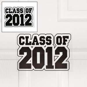 Class Of 2012 Window Cling   Party Decorations & Floor & Window Clings