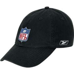  Reebok NFL Shield Slouch Black Hat