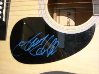 JASON ALDEAN Signed Acoustic Guitar LASER ENGRAVED Cool COA Autograph 