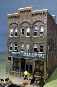 HO Custom Built Walthers Downtown McSorleys Old Ale House  
