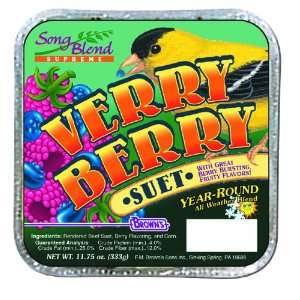   Chic Suet and Bread Cakes, 11 3/4 Ounce Verry Berry