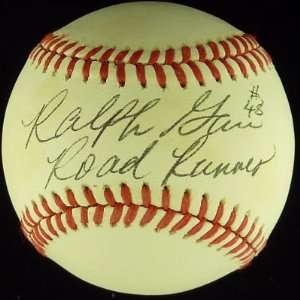  Ralph Garr Autographed Ball   ~ Psa Coa   Autographed 