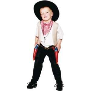   2Pc Boys Cowboy Fancy Dress Costume Wild West 6 8 Yrs: Toys & Games