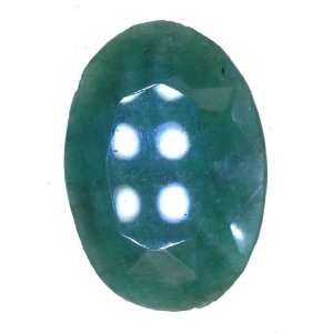 Emerald Very Large Oval Faceted Natural Genuine Unset Gemstone Over 70 
