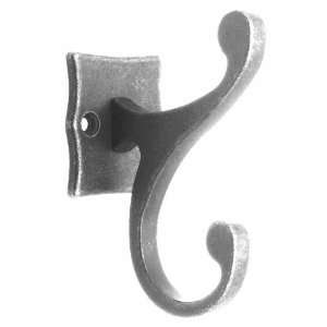  Antique Iron Two Prong Scroll Hook LQ 111443 Office 
