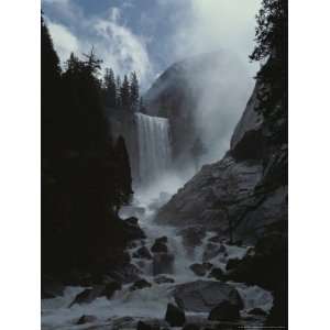 Scenic View of Vernal Fall National Geographic Collection Photographic 