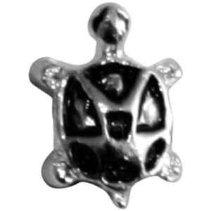  Silver Plated Bead: Turtle: Electronics
