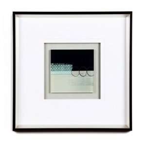  Moes Home Collection MD 1027 37 News Print Abstract Framed 