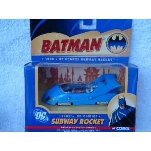  Corgi DC Comics 1990s Batman Subway Rocket Transport 