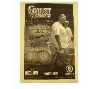  Ghost Writers Promo Poster Band Shot Signed Autograph 