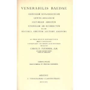  Opera Historica The Venerable, Saint, Bede Books