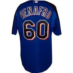 Mike Venafro #60 2006 Game Used Spring Training BP Jersey   Game Used 