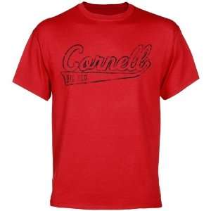 Cornell Big Red Swept Away T Shirt   Red Sports 