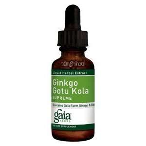    Gingko Gotu Kola Supreme 2 oz by Gaia Herbs