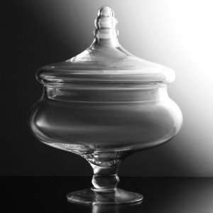  Glass Apothecary Jar Medium
