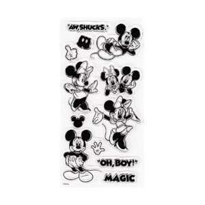  Disney Mickey Clear Stamps Arts, Crafts & Sewing
