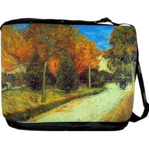  Van Gogh Art Public Park Messenger Bag   Book Bag   School 