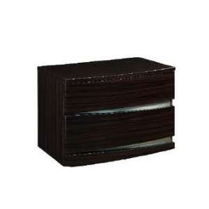  Night Stand by Global   Matte Sapelle Finish (ARIA S M NS 